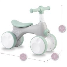 Біговел MoMi TOBIS з мильними бульбашками grey